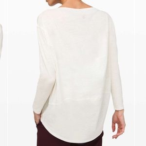 Lululemon Back in Action Long Sleeve